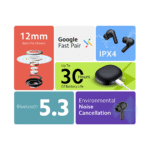 هدفون بلوتوثی شیائومی مدل Redmi Buds 4 active - Image 7