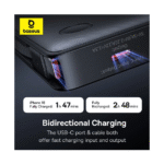 پاور بانک Baseus مدل Airpow Lite 22.5w ظرفیت 10000 میلی آمپر ساعت - Image 5