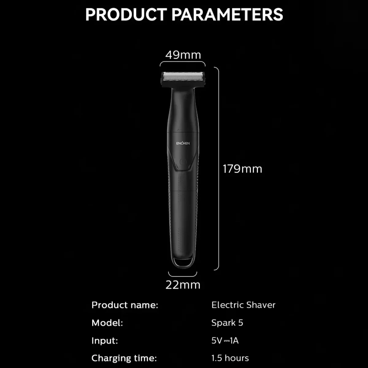 ماشین اصلاح چندکاره شیائومی Xiaomi ENCHEN Spark 5
